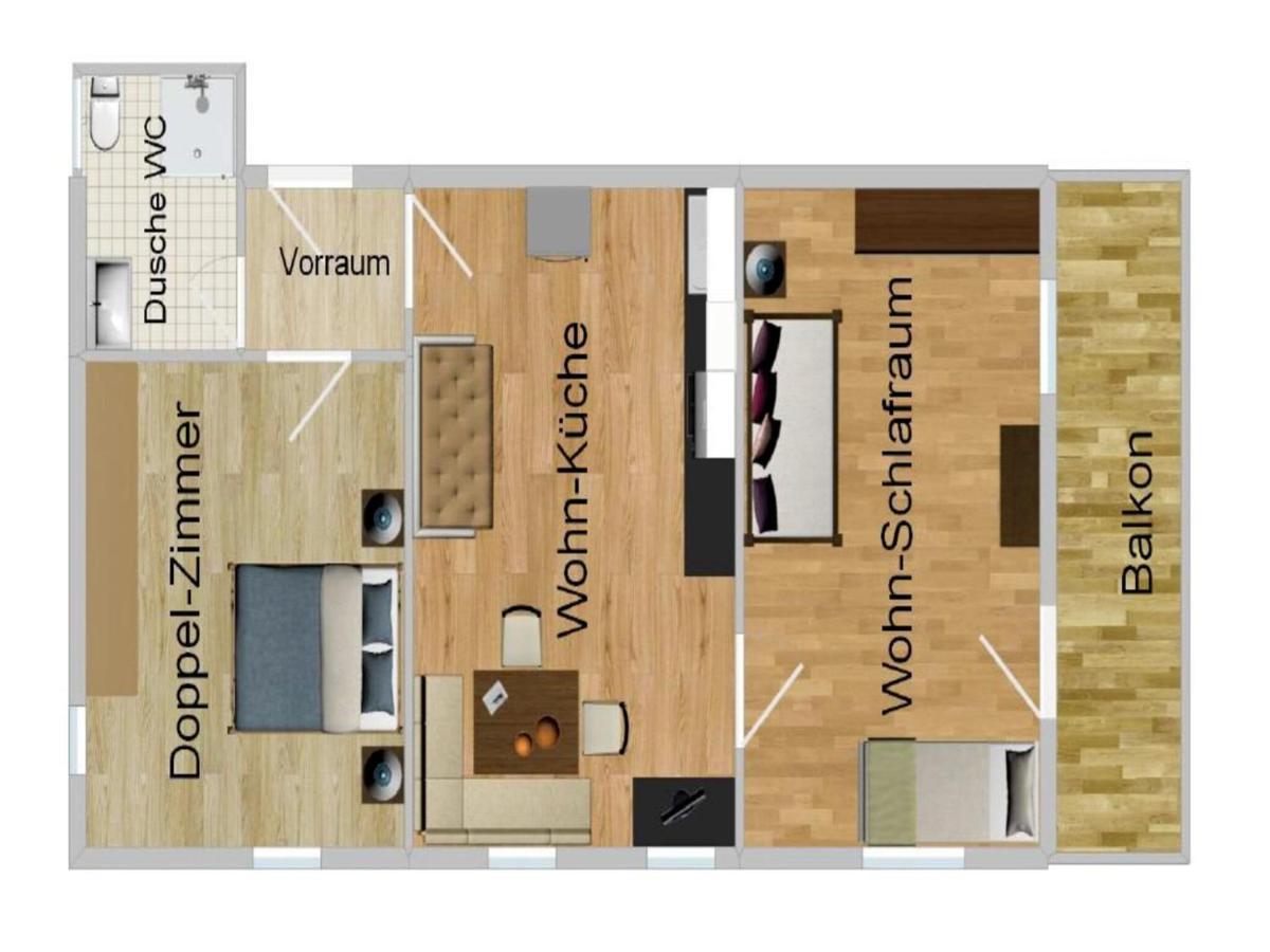 Apartment In Top Location In Fuegen With Balcony Ngoại thất bức ảnh